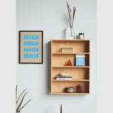 Hübsch Interiør Hübsch Cubbie Shelf Unit Natural - 50x14xh70cm