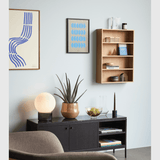 Hübsch Interiør Hübsch Cubbie Shelf Unit Natural - 50x14xh70cm