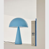 Hübsch Hübsch Mush Bordlampe Mini - ø25 - Lyseblå/Brun