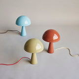 Hübsch Hübsch Mush Bordlampe Mini - ø25 - Rødbrun/Sand