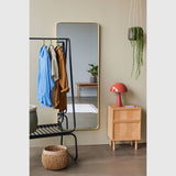 Hübsch Hübsch Mush Bordlampe Mini - ø25 - Rødbrun/Sand