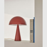 Hübsch Hübsch Mush Bordlampe Mini - ø25 - Rødbrun/Sand