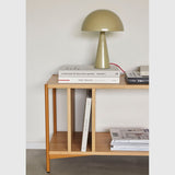 Hübsch Hübsch Mush Bordlampe Mini - ø25 - Sand/Rød