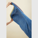 Hübsch Tilbehør til badeværelse Hübsch Promenade Towel Large Purple/Blue - 70x140cm