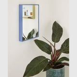 Hübsch Hübsch Shine Spejl Small - 21x4xh30cm - Blå