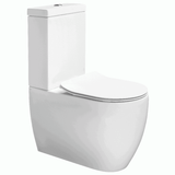 Lavabo Toilet Lavabo Glomp gulvstående toilet - back-to-wall - rimless - hvid