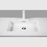 Marmorline Håndvaske Marmorline Colombo vask (48-30) med 5 overløbshuller - bordplade dybde 48cm