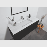 Marmorline Håndvaske Marmorline Thorshavn - bordplade med vask med linjeafløb