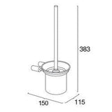 Pressalit Tilbehør til badeværelset Pressalit toiletbørste, rustfrit stål