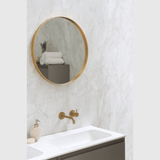 Sanibell Sanibell Proline spejl Ø100 - mat guld aluramme