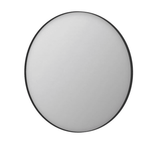 Sanibell Sanibell Proline spejl Ø100 - mat sort aluramme