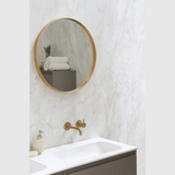 Sanibell Sanibell Proline spejl Ø40 - mat guld aluramme