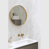 Sanibell Sanibell Proline spejl Ø60 - mat guld aluramme