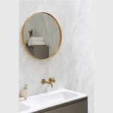 Sanibell Sanibell Proline spejl Ø80 - mat guld aluramme