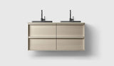 HAVEN H2/120 - Light Ash Wood med stenbordplade