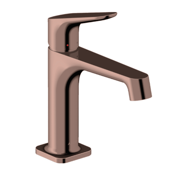 AXOR Axor Citterio M 100 håndvaskarmatur med løft-op bundventil - poleret rødguld