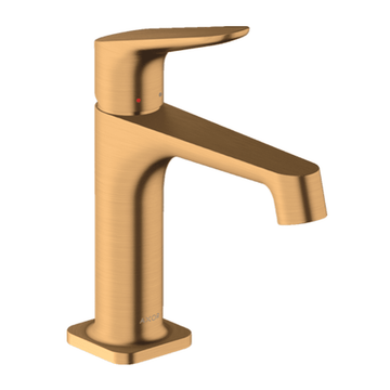 AXOR Axor Citterio M 100 håndvaskarmatur u/bundventil - børstet guld-optik