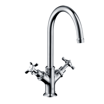 AXOR Axor Montreux 2-grebs håndvaskarmatur med siventil - krom