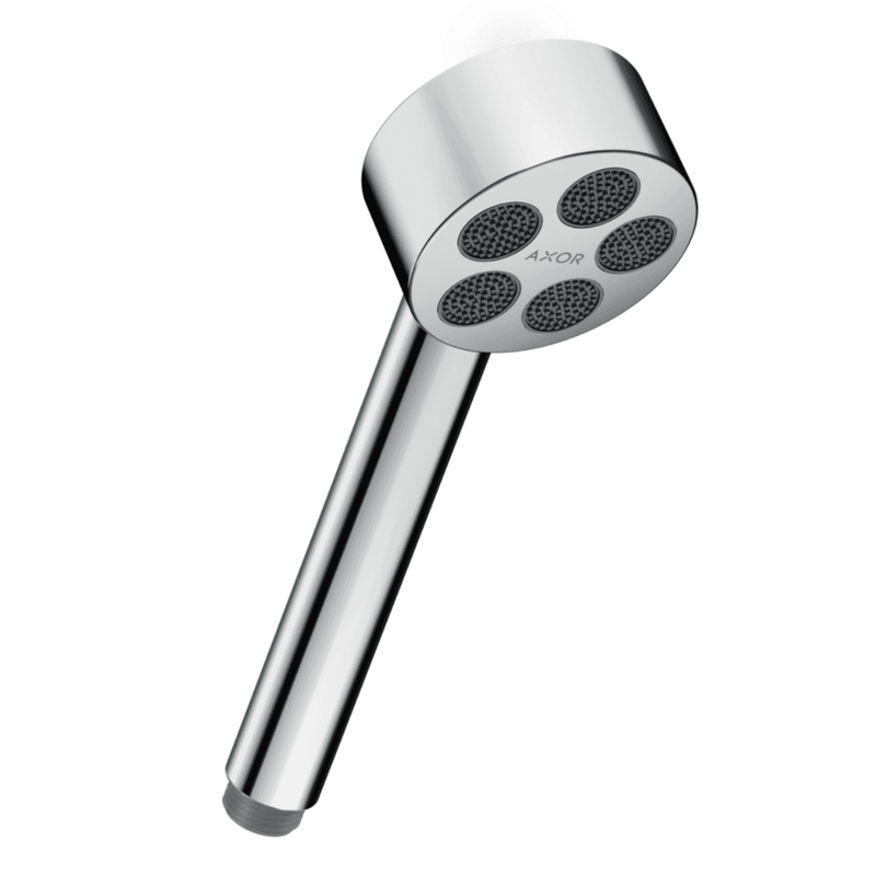 AXOR Axor One indbygningsbrus med termostatmodul samt hoved- og håndbrus - børstet messing