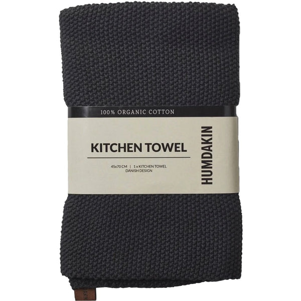 Bad&Design Humdakin - strikket køkkenhåndklæde - Grå