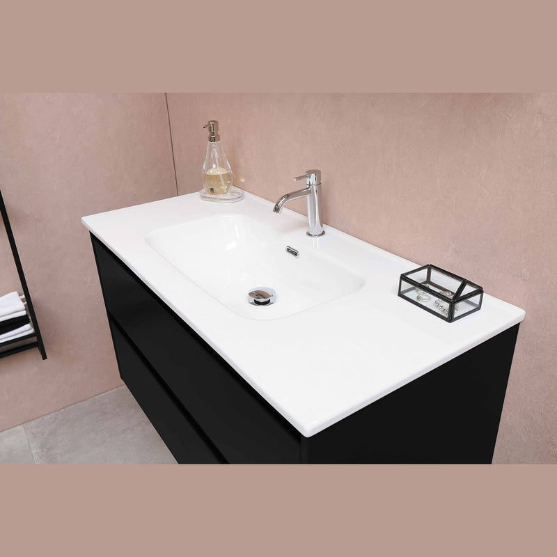 Bad&Design Møbelvaske Porcelænsvask til møbel 61 cm - hvid porcelæn