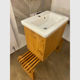 Bad&Design REFINED by KNAST mini snedkermøbel med låge inkl. vask - 50x37x50