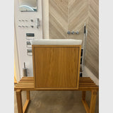 Bad&Design REFINED by KNAST mini snedkermøbel med låge inkl. vask - 50x37x50