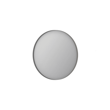 Bad&Design Spejle SP15 rundt spejl i ramme - 60x4x60 - børstet rustfrit stål