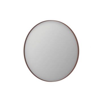 Bad&Design Spejle SP15 rundt spejl i ramme - 80x4x80 - børstet kobber