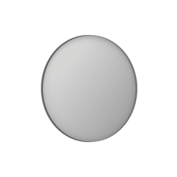 Bad&Design Spejle SP15 rundt spejl i ramme - 80x4x80 - børstet rustfrit stål