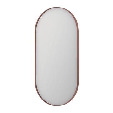 Bad&Design Spejle SP20 ovalt spejl i ramme - 50x4x100 - børstet kobber