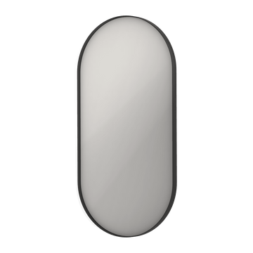 Bad&Design Spejle SP20 ovalt spejl i ramme - 50x4x100 - mat sort