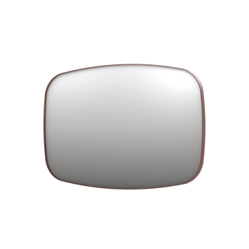 Bad&Design Spejle SP29 superellipse spejl i ramme i børstet kobber - 120x4x80