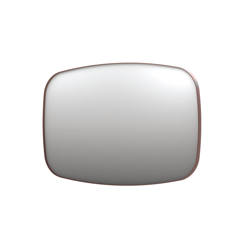 Bad&Design Spejle SP29 superellipse spejl i ramme i børstet kobber - 120x4x80