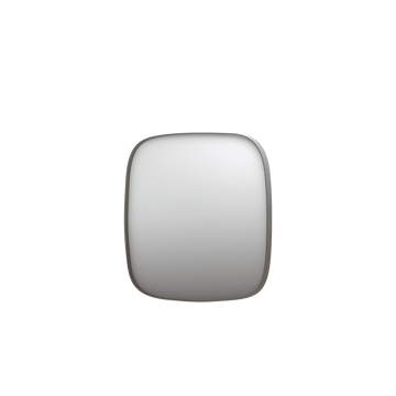 Bad&Design Spejle SP29 superellipse spejl i ramme i børstet rustfri stål - 50x4x100