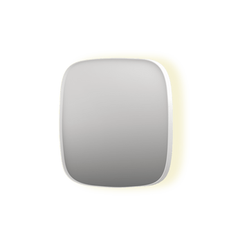 Bad&Design Spejle SP30 superellipse spejl med indirekte LED i mathvid - 40x4x80