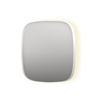 Bad&Design Spejle SP30 superellipse spejl med indirekte LED i mathvid - 50x4x100