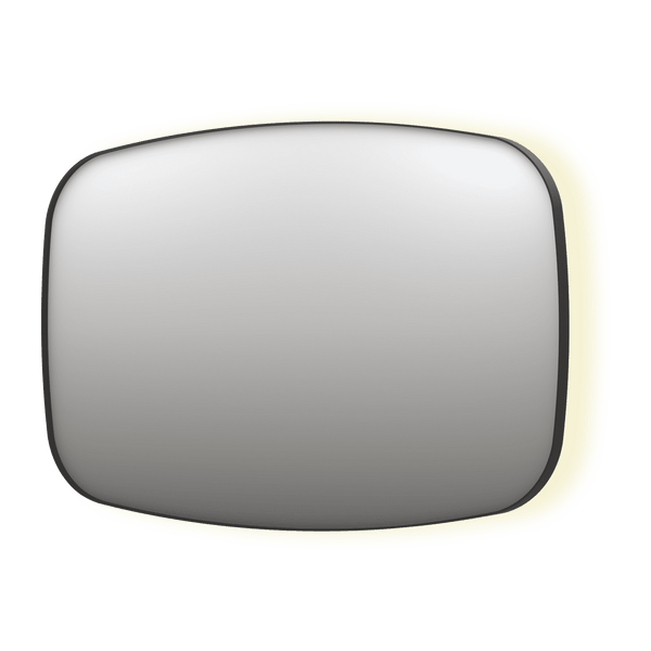 Bad&Design Spejle SP30 superellipse spejl med indirekte LED i matsort - 120x4x80