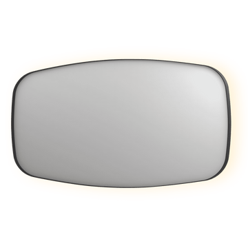 Bad&Design Spejle SP30 superellipse spejl med indirekte LED i matsort - 160x4x80