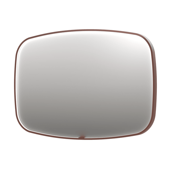 Bad&Design Spejle SP31 superellipse spejl med direkte LED i børstet kobber - 120x4x80