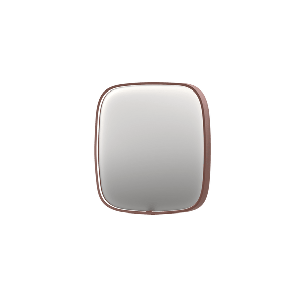 Bad&Design Spejle SP31 superellipse spejl med direkte LED i børstet kobber - 40x4x40