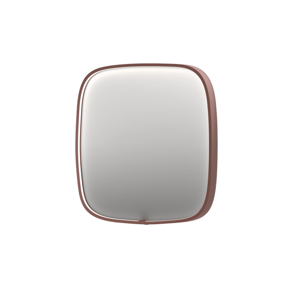 Bad&Design Spejle SP31 superellipse spejl med direkte LED i børstet kobber - 50x4x100