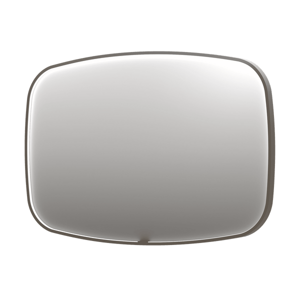 Bad&Design Spejle SP31 superellipse spejl med direkte LED i børstet rustfri stål - 120x4x80