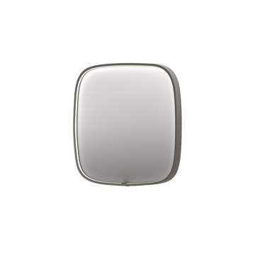 Bad&Design Spejle SP31 superellipse spejl med direkte LED i børstet rustfri stål - 40x4x80