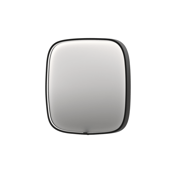 Bad&Design Spejle SP31 superellipse spejl med direkte LED i matsort - 60x4x60