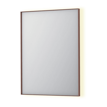Bad&Design Spejle SP32 spejl med indirekte LED i børstet kobber - 60x4x80