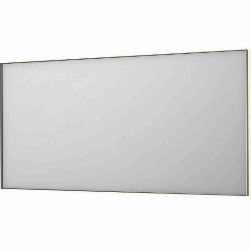 Bad&Design Spejle SP32 spejl med indirekte LED i børstet mat guld - 160x4x80