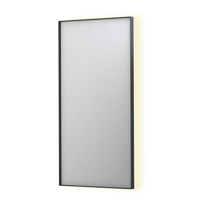 Bad&Design Spejle SP32 spejl med indirekte LED i matsort - 50x4x100