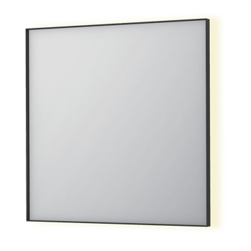 Bad&Design Spejle SP32 spejl med indirekte LED i matsort - 80x4x80