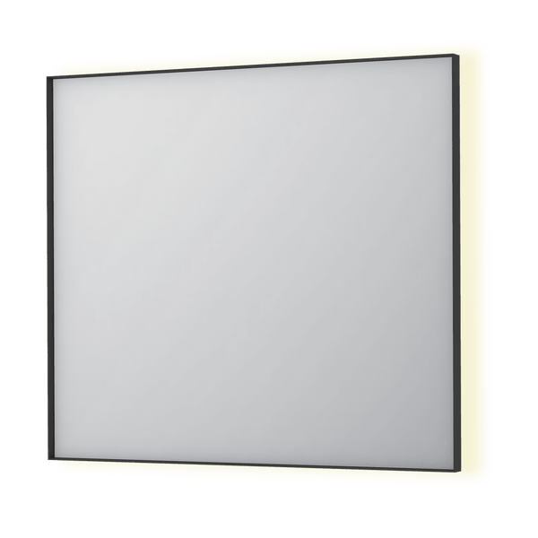 Bad&Design Spejle SP32 spejl med indirekte LED i matsort - 90x4x80